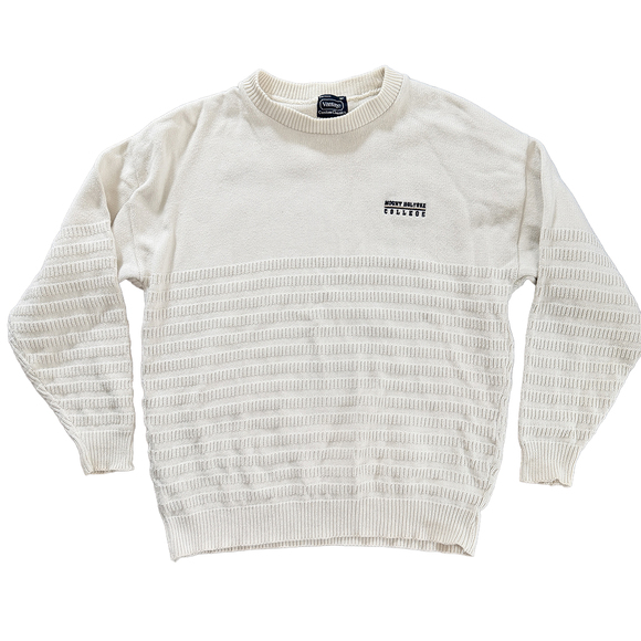 Mount Holyoke Sweaters - Mount Holyoke oversized sweater college sweater in Cream